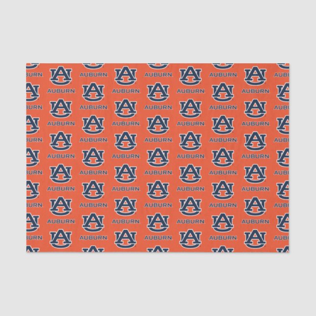 Papel De Seda Universidade Auburn | AU Auburn (Frente )