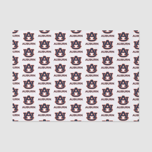 Papel De Seda Universidade Auburn | AU Auburn (Frente )