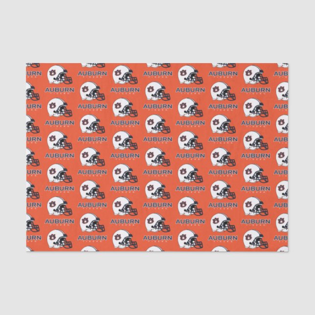 Papel De Seda Universidade Auburn | Auburn Futebol (Frente )