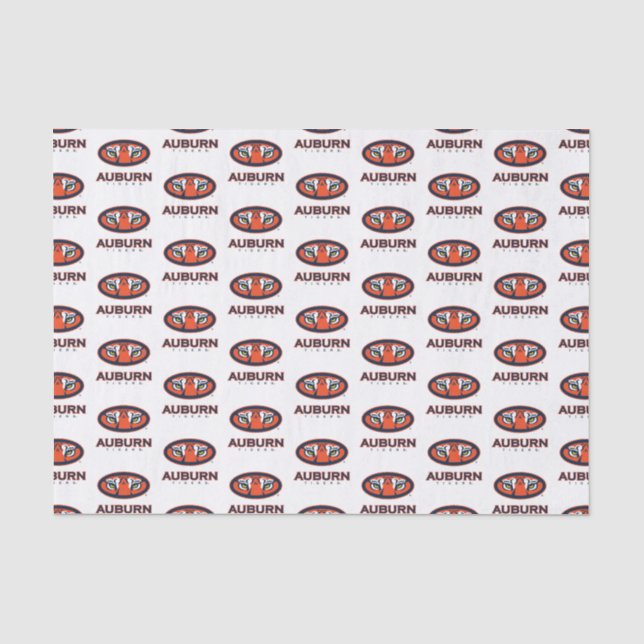 Papel De Seda Universidade Auburn | Auburn Tigers (Frente )