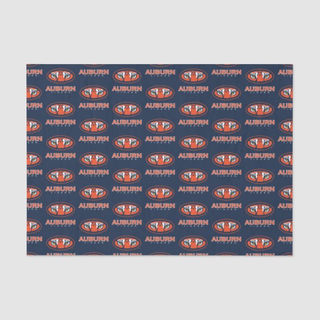 Papel De Seda Universidade Auburn | Auburn Tigers (Frente )