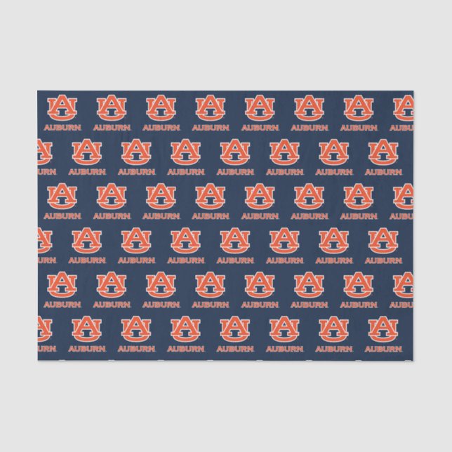 Papel De Seda Universidade Auburn | Férias (Frente )