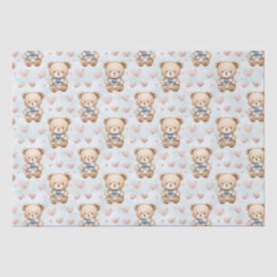 Papel De Seda Urso bebê bonito