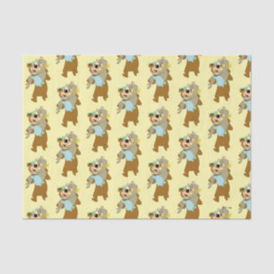 Papel De Seda Urso de Carregando do Urso Yogi