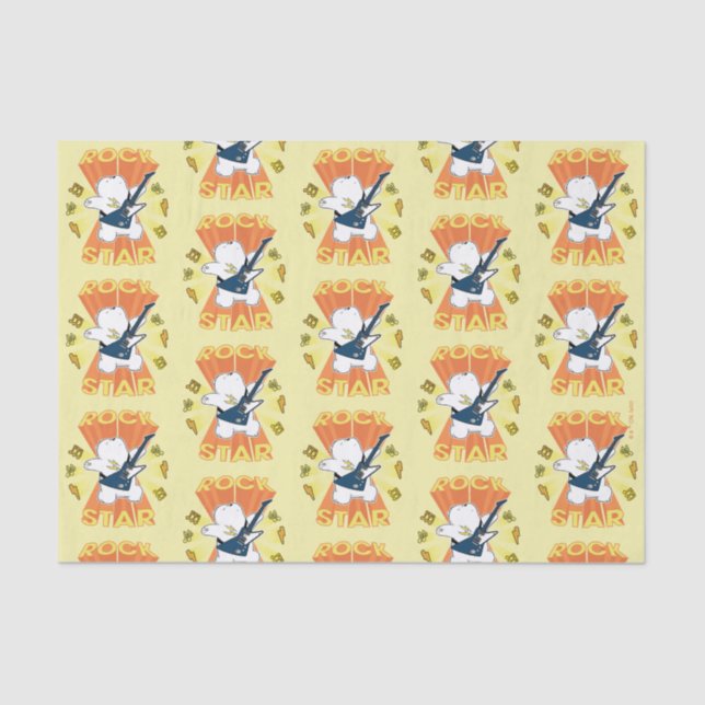 Papel De Seda Urso de Gelo - Estrela de Rock (Frente )