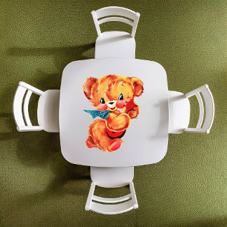 Papel De Seda Urso de Teddy com Design de Decoupage da Criança B