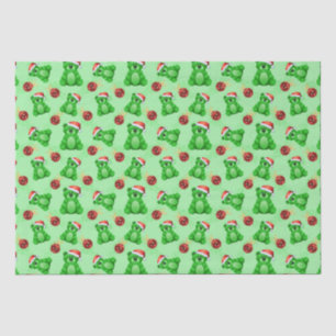 Papel De Seda Ursos de Teddy de Natal Bonitos