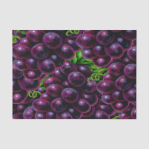 Papel De Seda Uvas de vinho