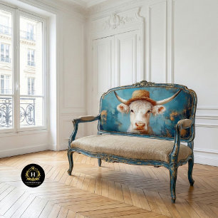 Papel De Seda Vaca das Terras Altas Decoupage Rústico Boho Casa