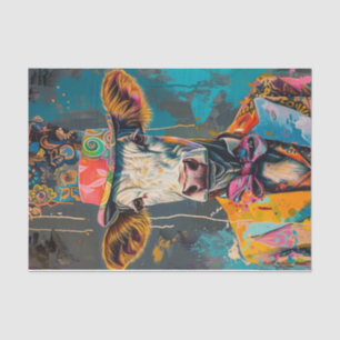 Papel De Seda Vaca Mania8