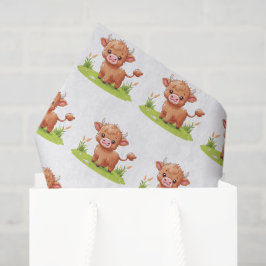 Papel De Seda Vaca Terrestre de Dissociação