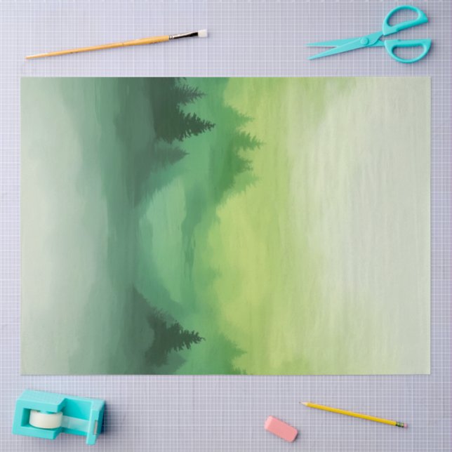Papel De Seda Vale de Ecos Silenciosos (Arte )