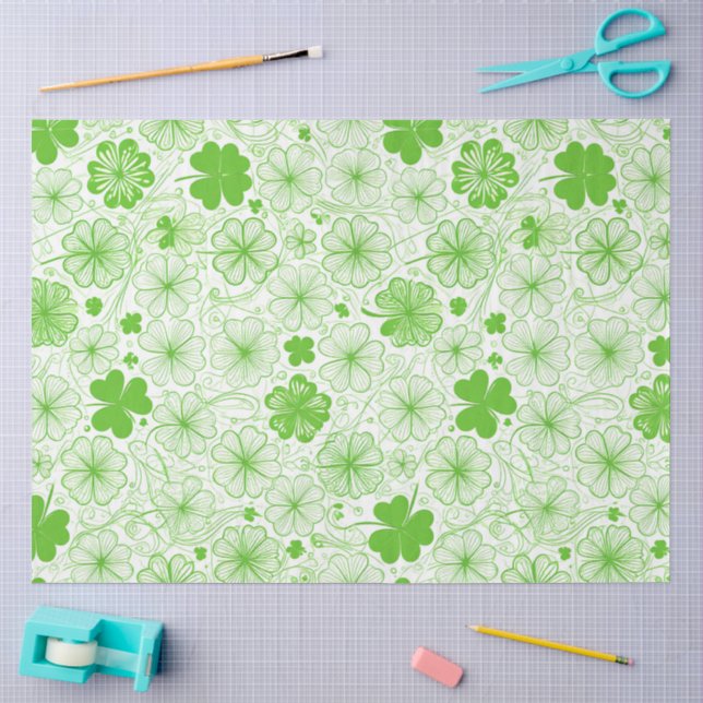 Papel De Seda Valsa Cloverlight (Arte )