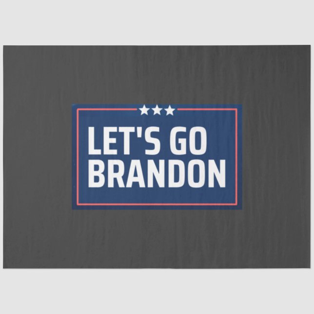 Papel De Seda Vamos Go Brandon (Frente )