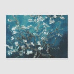 Papel De Seda Van Gogh Almond Blossoms Dark Teal<br><div class="desc">Artista: Vincent Van Gogh Título: Almond Blossoms mudou de cor</div>