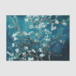 Papel De Seda Van Gogh Almond Blossoms : Teal Escuro<br><div class="desc">"Coloque seus presentes na arte." Adicione um toque elegante na sua embalagem de presentes com este papel de tecido Van Gogh Almond Blossoms em negros. O padrão floral suave cria bolsas e caixas de dentro de uma peça de camadas luxuosa, elevando instantaneamente sua apresentação. Perfeito combinado com papel de embrulho...</div>