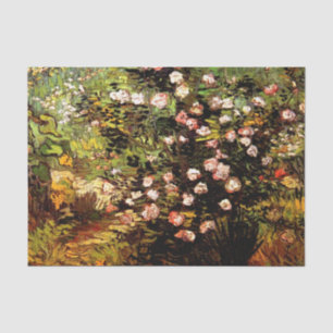 Papel De Seda Van Gogh - Blooming Rosa Bush