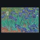 Papel De Seda Van Gogh Irises Floral Painting<br><div class="desc">Vincent Van Gogh (30 de março de 1853 - 29 de julho de 1890) foi um pintor influente do posto impressionista neerlandês.  Este trabalho de arte chama-se Irises.</div>