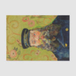 Papel De Seda Van Gogh Postman. Retrato impressionismo<br><div class="desc">Papel tecidular Van Gogh "The Postman (Joseph Roulin)".</div>