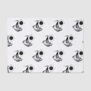 Papel De Seda Velejo no Dia Preguiçoso