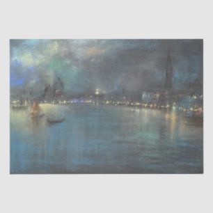 Papel De Seda Venetian Nocturne (por Glenn Cooper Henshaw)