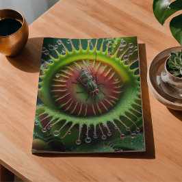 Papel De Seda Venus Flytrap Floral Caprichoso Divertido Selvagem