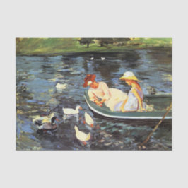 Papel de seda Verão de Mary Cassatt