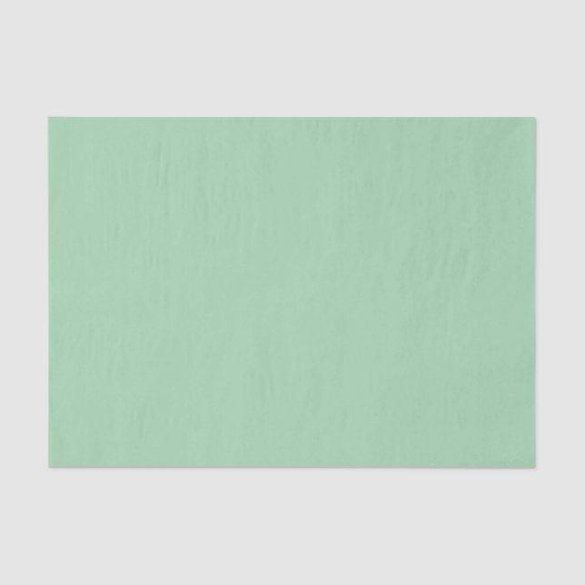 Papel De Seda Verde de Casa Sólida (Frente )