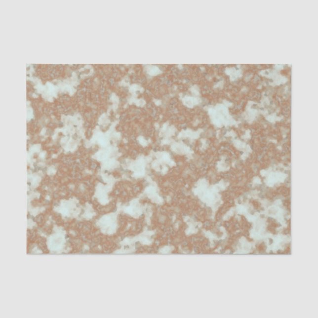 Papel De Seda Verde de mármore da hortelã do creme da amêndoa de (Frente )