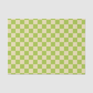 Papel De Seda Verde e bege da Maçã Verificada