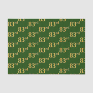 Papel De Seda Verde, evento do ouro 83rd do falso