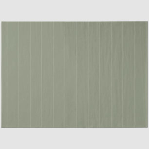 Papel De Seda Verde Sálvia Escuro com Listras de Pino