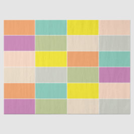 Papel De Seda Verificador de Cores Xadrez Suave