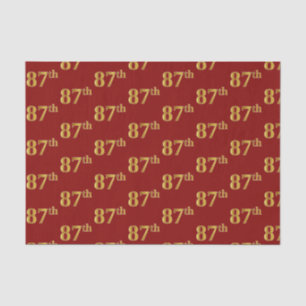 Papel De Seda Vermelho, evento do ouro 87th do falso