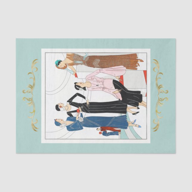 Papel De Seda Vestidos à tarde (1931) (Frente )