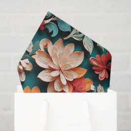 Papel De Seda Vibrante tema de Natal