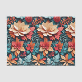 Papel De Seda Vibrante tema de Natal