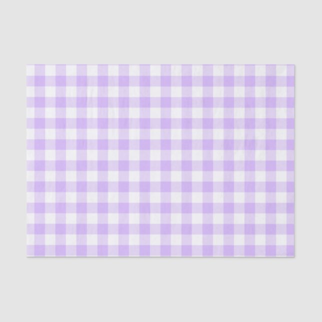 Papel De Seda Vichy Lavande (Frente )