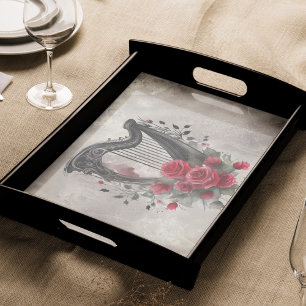 Papel De Seda Victorian Boudoir Anticorpos Musicais Celta Harp