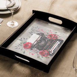 Papel De Seda Victorian Boudoir | Antiga Máquina De Escrever Com