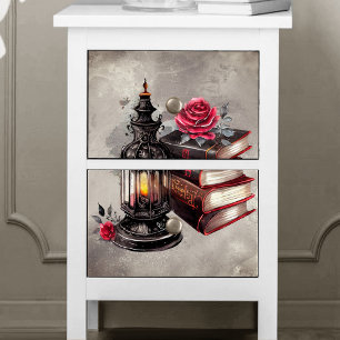 Papel De Seda Victorian Boudoir Livros Ortográficos Antigos co