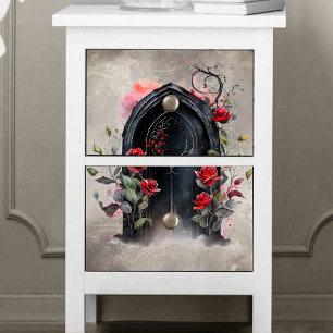 Papel De Seda Victorian Boudoir Porta de entrada secreta Rosa