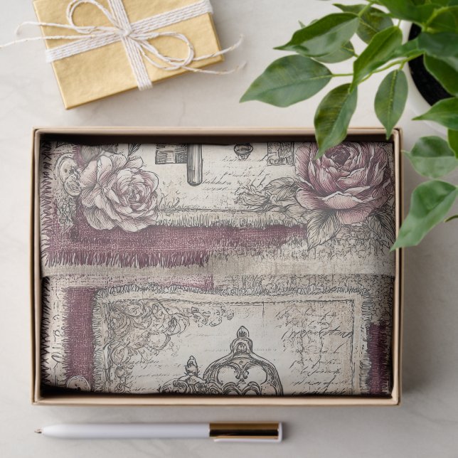 Papel De Seda Victorian & Lace  (Presente)