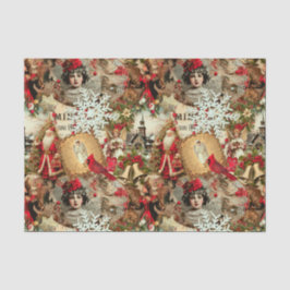 Papel De Seda Victorian Yuletide Treasures Collage