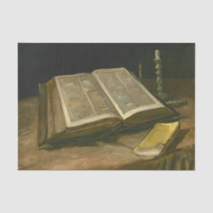 Papel De Seda Vida contínua com Bíblia por Vincent Van Gogh