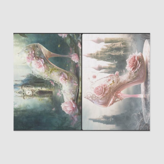 Papel De Seda Vidro (Frente )