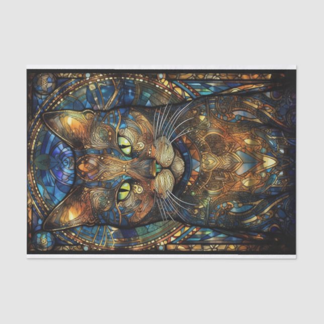 Papel De Seda Vidro Atraído Cat 2 (Frente )