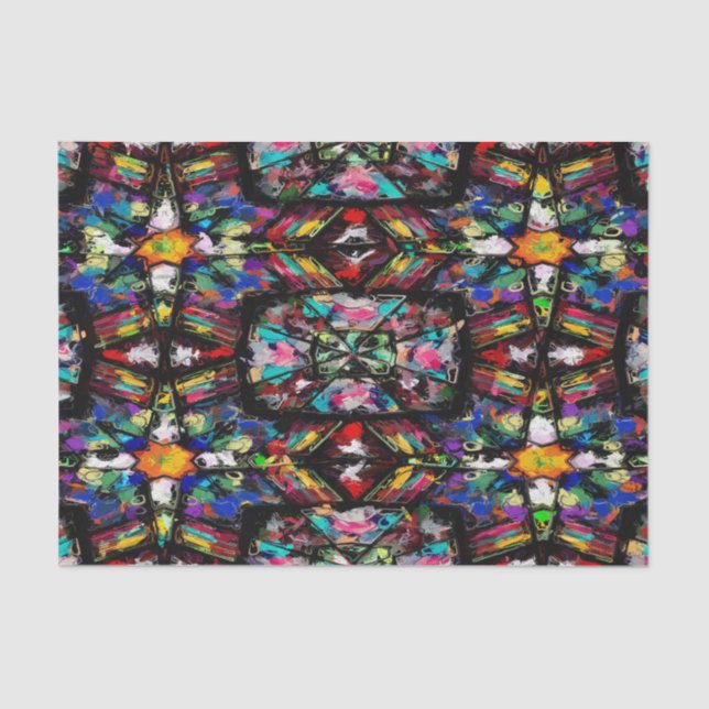 Papel De Seda Vidro da Mancha equatoriana (Frente )