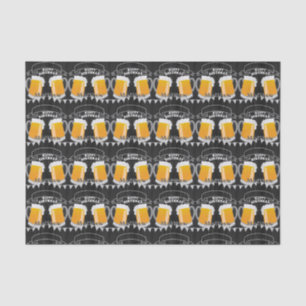 Papel De Seda Vidro de Cerveja Personalizado de Bico-de-Bico-de-