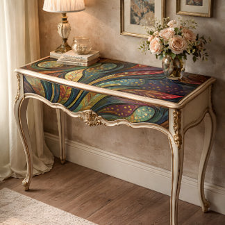 Papel De Seda Vidro Manchado de Abstratos Decoupage de Penas